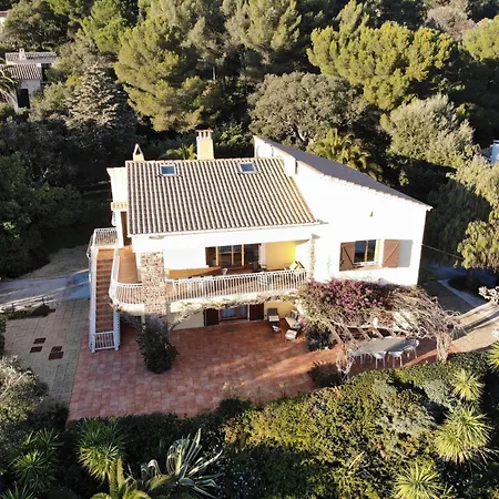 Saint Tropez Bay Charming With Sea View Villa *